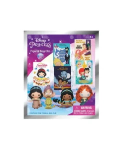 Monogram Mystery Boxes Disney Princess Series 37 Mystery Blind Bag 3D Bag Clip