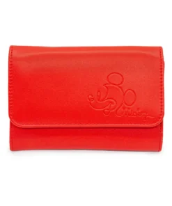 Buckle Down Stock Wallets Disney Mickey Mouse Embossed Fold Over Wallet