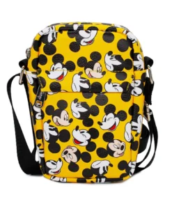 Buckle Down Stock Disney Mickey Mouse Through The Years Park Bag Crossbody Bags
