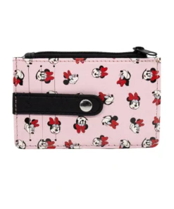 Buckle Down Stock Wallets Disney Minnie Mouse Blush Cardholder