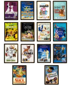 The Pink A La Mode Disney Poster Collectible Enamel Pins Mystery Box - PALM Exclusive