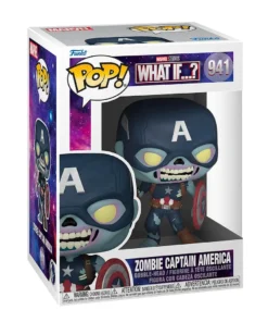 Funko POP - What If...? Zombie Captain America #941 Funko POP!