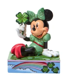 Enesco Sale Disney Traditions - Minnie Mouse "Shamrock Wishes"