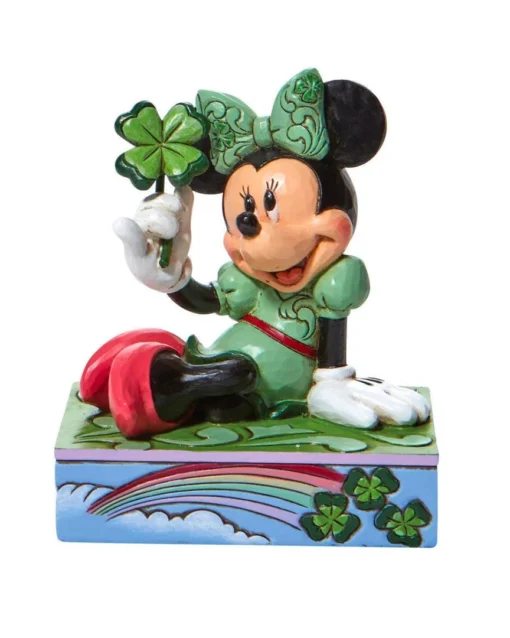 Enesco Sale Disney Traditions - Minnie Mouse "Shamrock Wishes"