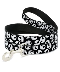 Buckle Down Pets The Nightmare Before Christmas Jack Skellington 4' Dog Leash