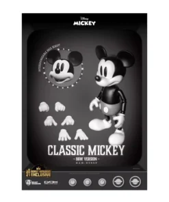 Beast Kingdom Disney Classic Mickey Black & White Articulating Figure