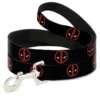 Buckle Down Pets Marvel Deadpool 4' Dog Leash
