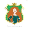 Uncas Disney Princess Stories Series 1/12 Merida 3" Collectors Crest Pin - PALM Exclusive *PREORDER* Pins 2 Uncas Disney Princess Stories Series 1/12 Merida 3" Collectors Crest Pin - PALM Exclusive *PREORDER* Pins