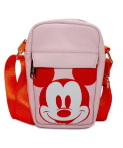 Buckle Down Stock Disney Mickey Mouse Smiling Park Bag Crossbody Bags