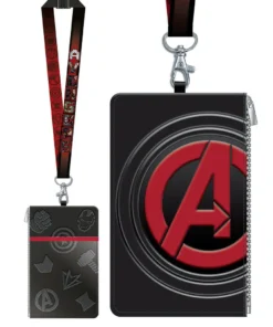 Monogram Accessories Marvel Avengers Deluxe Lanyard W/ Passport Holder