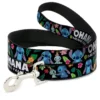 Buckle Down Pets Disney Lilo And Stitch Ohana Means Family 4' Dog Leash