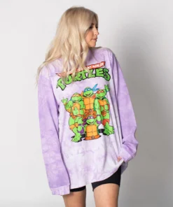 Apparel Cakeworthy - Teenage Mutant Ninja Turtles Tie Dye Long Sleeve Tee