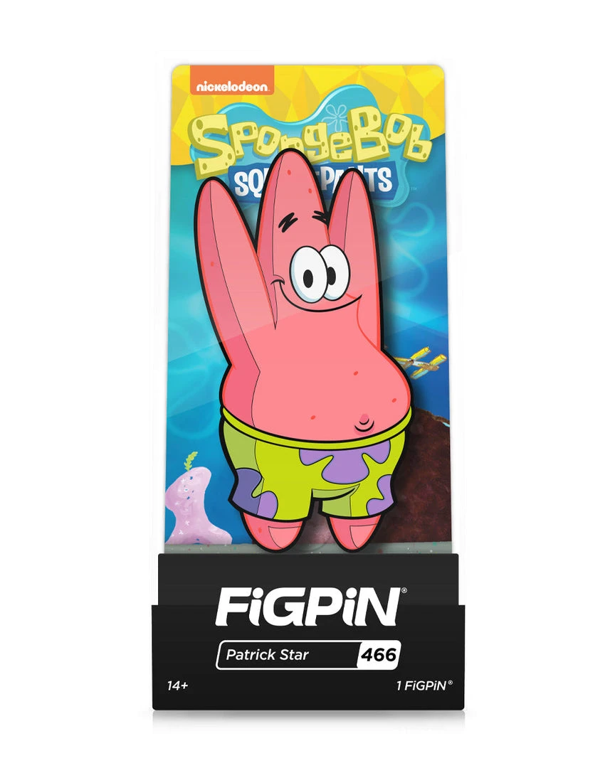 FiGPiN - Spongebob Squarepants Patrick Star #466 3 FiGPiN - Spongebob Squarepants Patrick Star #466