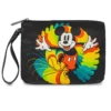 Buckle Down Stock Disney Mickey Rainbow Single Pocket Wallet Wristlet