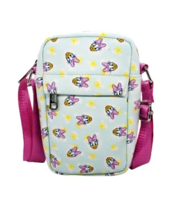 Buckle Down Stock Disney Daisy Duck Smiling Expressions Park Bag Crossbody Bags