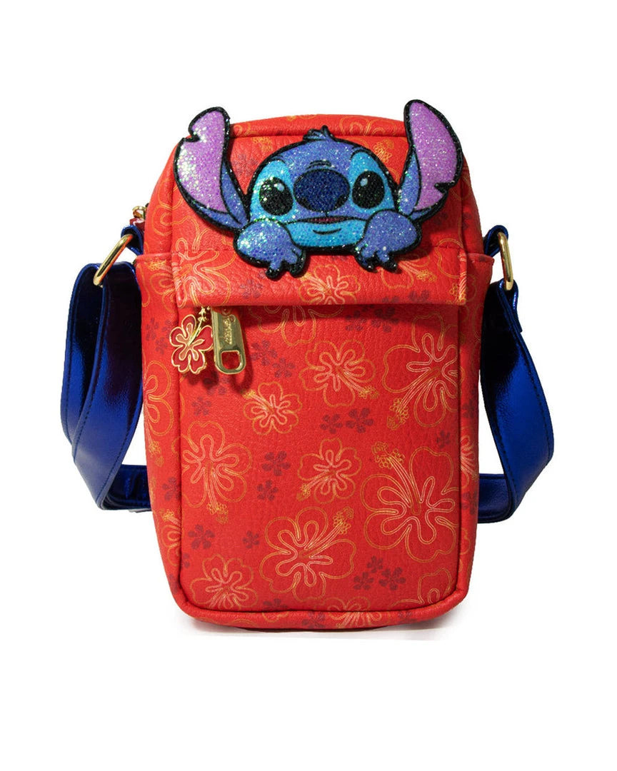 Buckle Down Stock Disney Stitch Hibiscus Park Bag Crossbody Bags 3 Buckle Down Stock Disney Stitch Hibiscus Park Bag Crossbody Bags