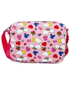 Buckle Down Stock Disney Mickey And Minnie Icons Parks Crossbody Bag