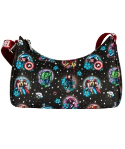 Loungefly April22 Loungefly - Marvel Avengers Tattoo Shoulder Bag