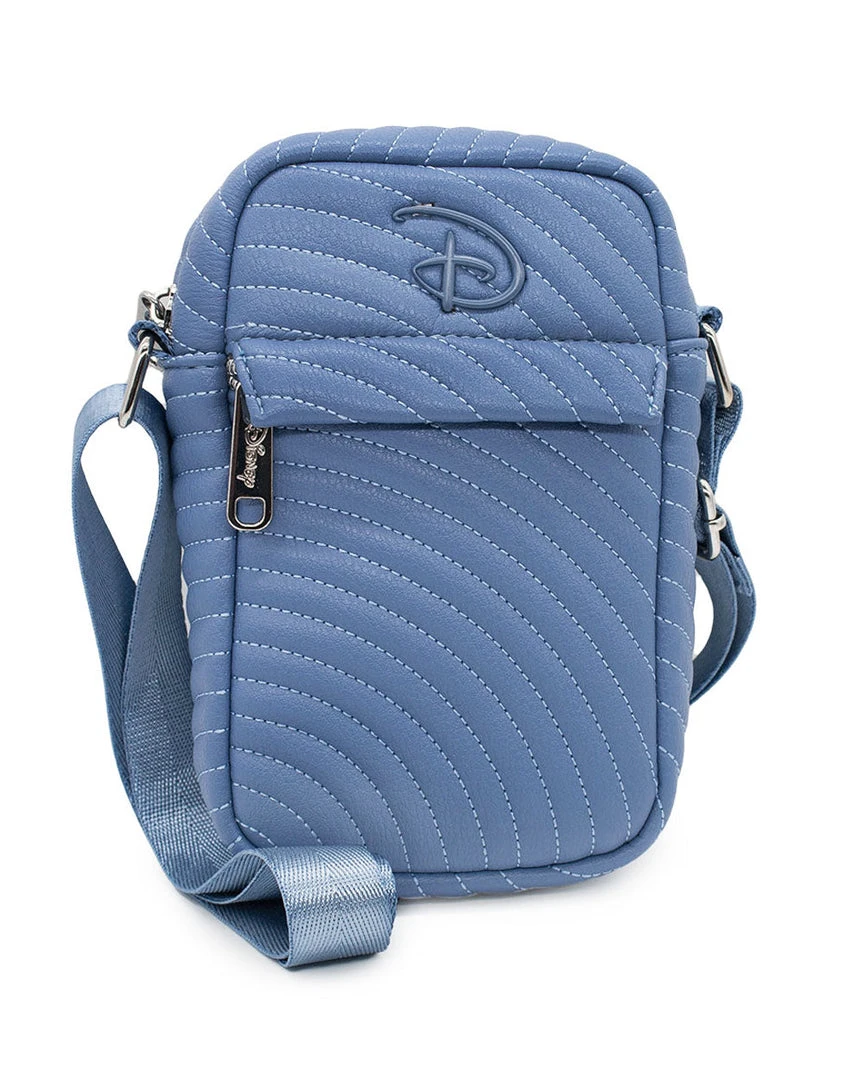 Buckle Down Stock Disney Signature D Blue Embroidery Park Bag Crossbody Bags 3 Buckle Down Stock Disney Signature D Blue Embroidery Park Bag Crossbody Bags