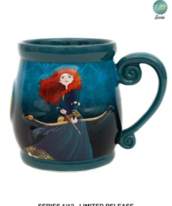 Monogram Disney Princess Stories Series 1/12 Merida Ceramic Relief Mug - PALM Exclusive *PREORDER*