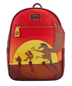 Loungefly June22 Loungefly - Disney Hercules 25th Anniversary Sunset Mini Backpack