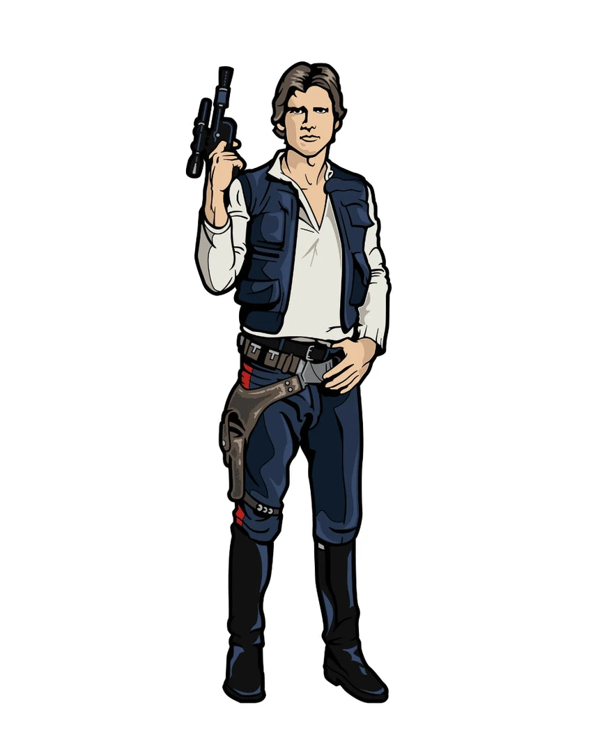 Pins FiGPiN - Star Wars Han Solo #749 5 Pins FiGPiN - Star Wars Han Solo #749