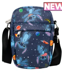Buckle Down Stock Crossbody Bags Disney Lilo And Stitch Space Stitch Park Crossbody Bag