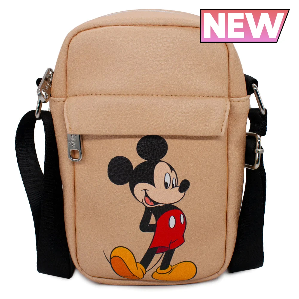 Buckle Down Stock Disney Classic Mickey Mouse Park Crossbody Bag 3 Buckle Down Stock Disney Classic Mickey Mouse Park Crossbody Bag