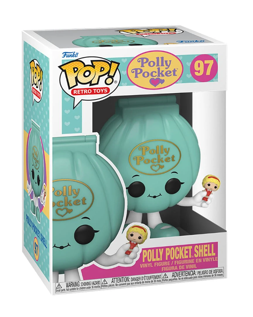 Funko POP - Polly Pocket Shell #97 Funko POP! 4 Funko POP - Polly Pocket Shell #97 Funko POP!