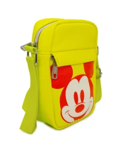 Buckle Down Stock Disney Mickey Mouse Smiling Holiday Park Bag Crossbody Bags