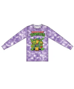 Apparel Cakeworthy - Teenage Mutant Ninja Turtles Tie Dye Long Sleeve Tee