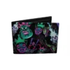 Buckle Down Accessories Villains AOP Bi-Fold Waller - Pink A La Mode Exclusive